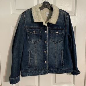 Denim Fleece-Lined Jacket